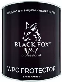 Масло Black Fox WPC Protector для террасной доски ДПК 2,5л