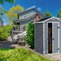 Пластиковый сарай Manor 4*3″ (по полу внутри 1,1 кв.м.)