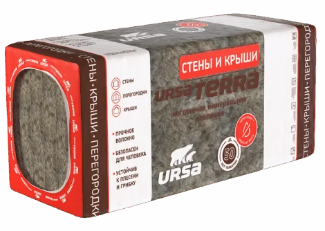 Урса ТЕРРА 36 Стены и Крыши (10*1250-610-50) 7,62м2; 0,381м3 (40) 2096078