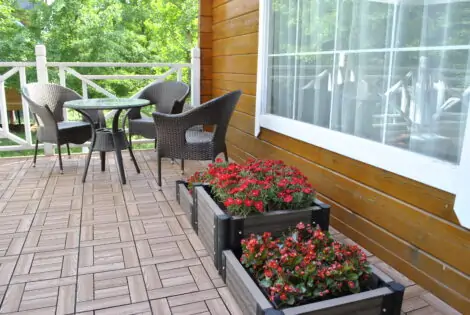 Садовый паркет Cm-decking Natur дуб 30х30 см