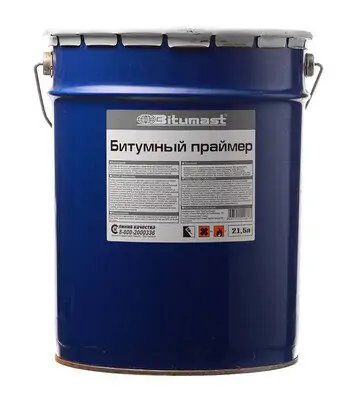 BITUMAST Праймер битумный (21,5 л / 18 кг) NEW