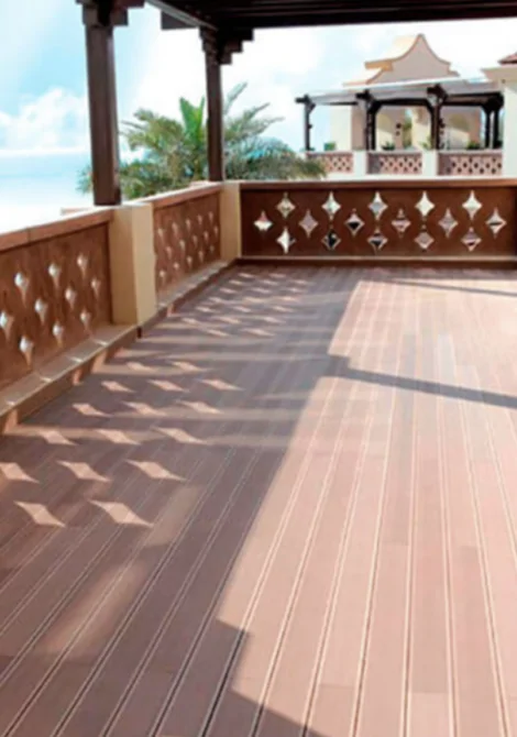 Террасная доска из ДПК CM-Decking серии NATUR 135х25х3000 мм Рябина
