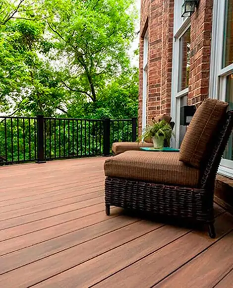 Террасная доска из ДПК CM-Decking Серия MIX 135х25х3000 мм Мербау