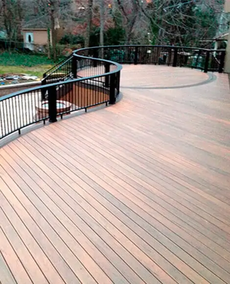 Террасная доска из ДПК CM-Decking Серия MIX 135х25х3000 мм Мербау