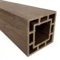 Столб опорный NEXTWOOD® текстура дерева (120х120х3000 мм) (КВАДРАТ)