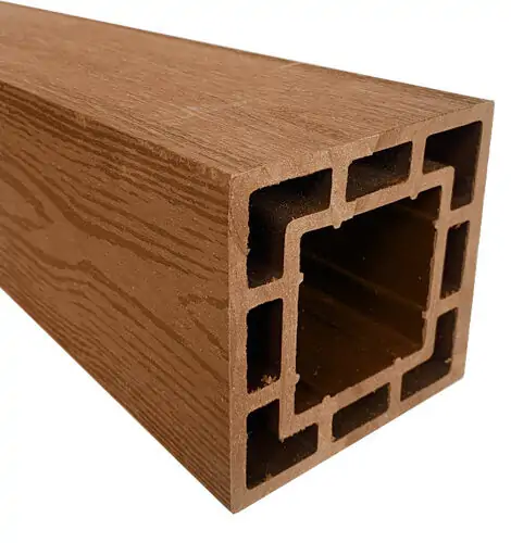 Столб опорный NEXTWOOD® текстура дерева (120х120х3000 мм) (КВАДРАТ)