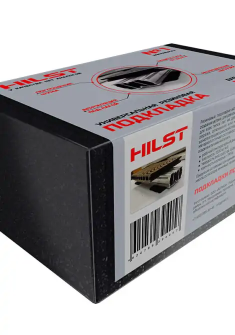 Резиновая подкладка HILST 80*60*6 мм (20 шт. в комплекте)
