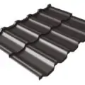 Металлочерепица Grandline Kvinta Uno Grand Line c 3D резом 0,5 Satin RR 32 темно-коричневый