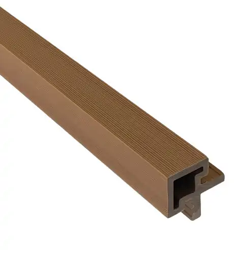 Уголок для стеновой панели TimberTEX коэкструзия, 45x45x4000 тик микс