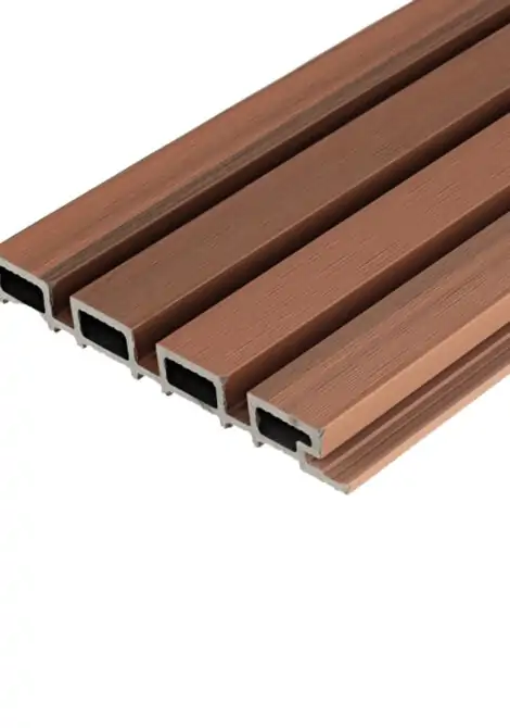 Стеновая реечная панель TimberTEX 219х26х4000 коэкструзия, цвет тик микс