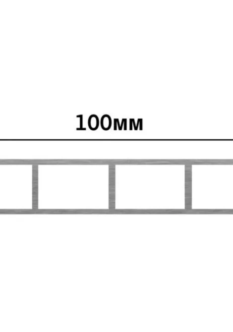 Алюминиевая ламель Серый (3000 мм)