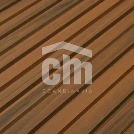 Реечная панель CM-Decking Wall 219х26х3000 Орех