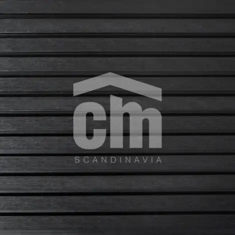 Реечная панель CM-Decking Wall 219х26х3000 Черное дерево